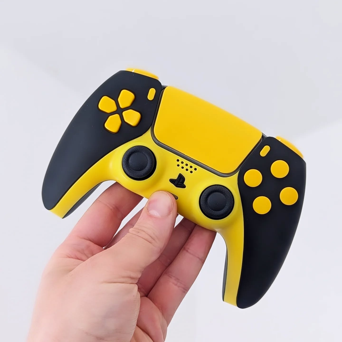 Super soft matte black custom ps5 controller. #ps5…