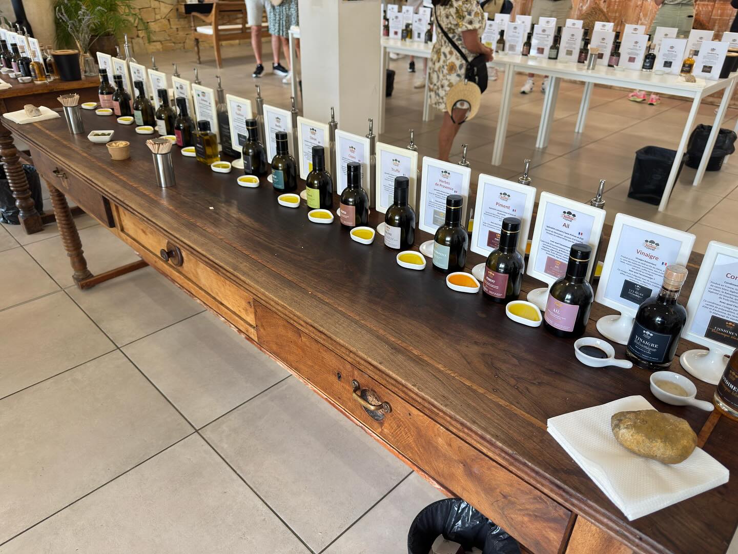 We had an amazing stop on the Taste of Provence at a family run olive oil farm.We got to explore the machinery, hear the history and taste a selection of the farms olive oils and wines.Star of the show for me was the homemade chocolate brownie type case - both nut and gluten free and made with the local olive oil!#cruiselife #allureoftheseas #royalcaribbean