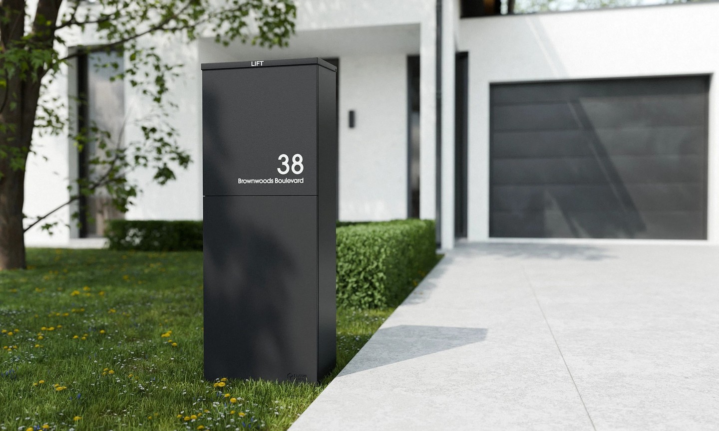 For driveways without boundary walls, front garden… For driveways without boundary walls, front garden…