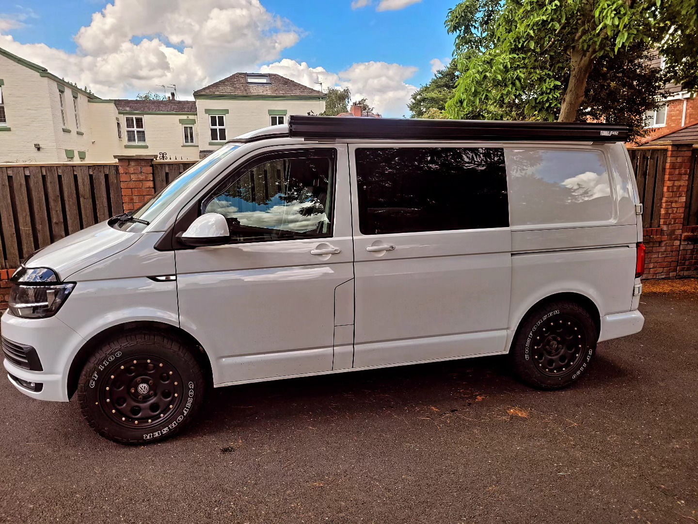 #vw t6 # camperlifestyle #awnings never fear camperkongs here supplied fitted a f45 awning to this lovely t6