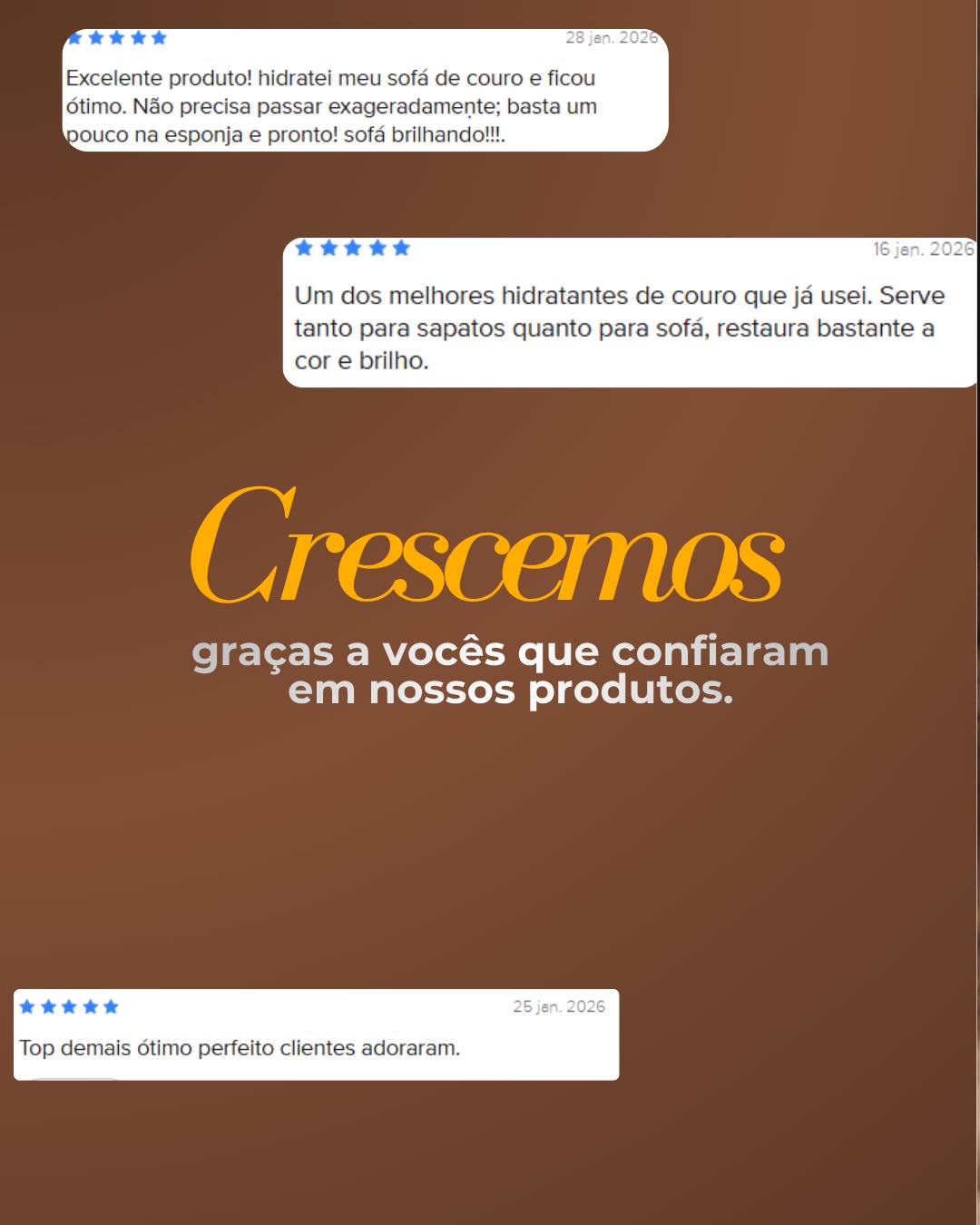 Vendemos em muitos lugares. Crescemos junto com vocês.
Chegou a hora de ter um endereço nosso.A loja online da Ceras JR está chegando, com tudo que você já conhece, agora direto com a gente.
