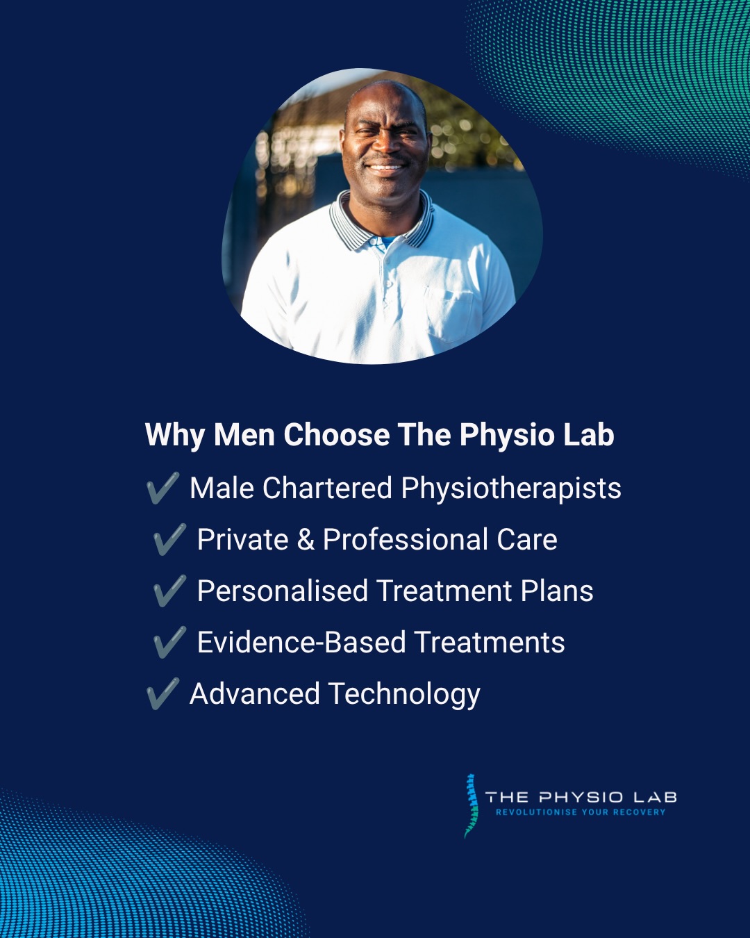 Men’s Health Week 💙
Supporting men to move, recover and perform better.
#MensHealthWeek #MensHealth #thephysiolab #thurles #tipperary