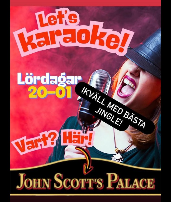 Karaoke på The Melody Club, Göteborg