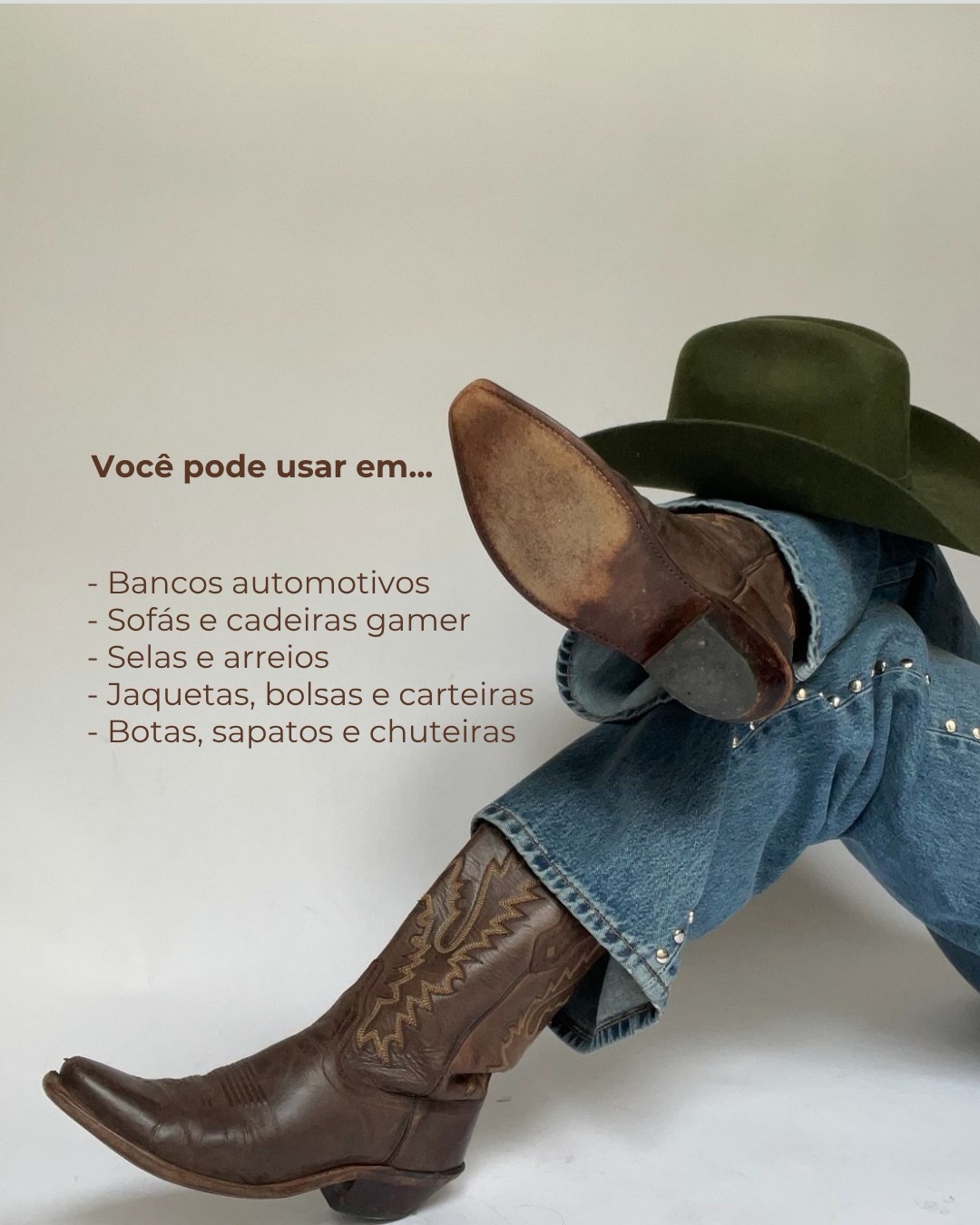 🛒 Garanta já a sua e cuide do seu couro do jeito certo! Clique no link da bio!